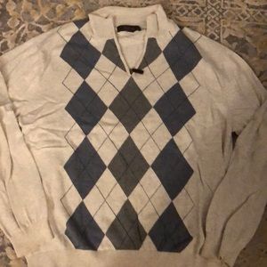 Argyle sweater